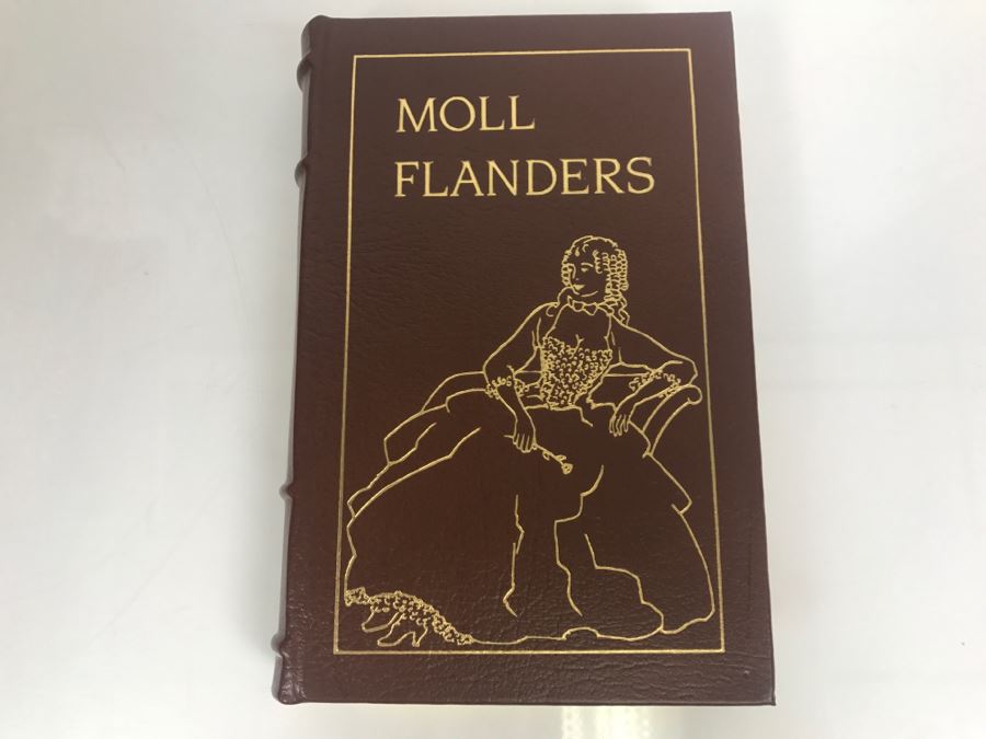 Easton Press Hardcover Book The Fortunes And Misfortunes Of The Famous Moll Flanders By Daniel Defoe [Photo 1]