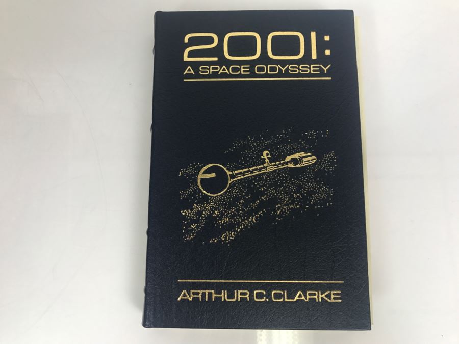 Easton Press Hardcover Book 2001: A Space Odyssey By Arthur C. Clarke Based On Screenplay By Stanley Kubrick And Arthur C. Clarke [Photo 1]