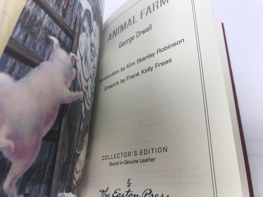 Easton Press Hardcover Book Animal Farm By George Orwell [Photo 2]