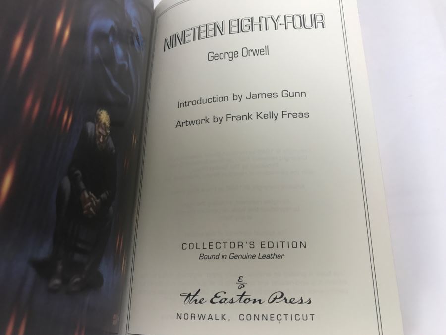 Easton Press Hardcover Book Nineteen Eighty-Four 1984 By George Orwell [Photo 2]