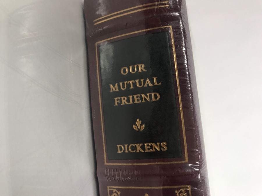 Sealed Easton Press Hardcover Book Our Mutual Friend By Charles Dickens [Photo 3]