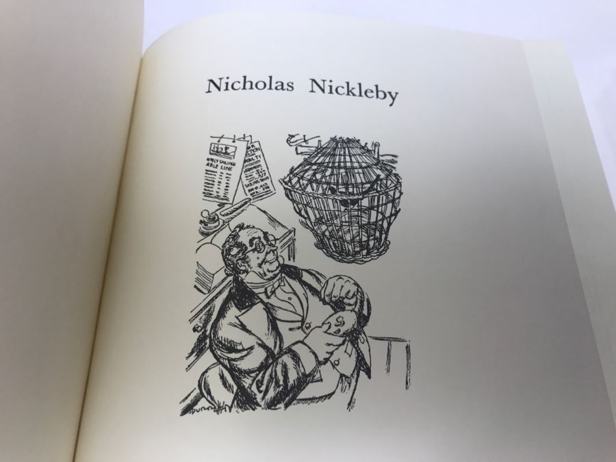 Easton Press Hardcover Book The Life And Adventures Of Nicholas Nickleby By Charles Dickens [Photo 6]