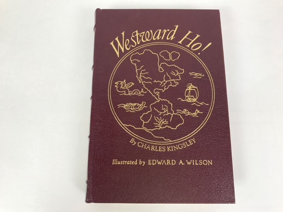 Easton Press Hardcover Book Westward Ho! By Charles Kingsley [Photo 7]