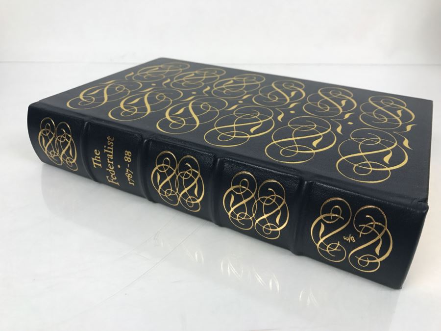 Easton Press Hardcover Book The Federalist Or The New Constitution Papers By Alexander Hamilton, James Madison And John Jay [Photo 3]