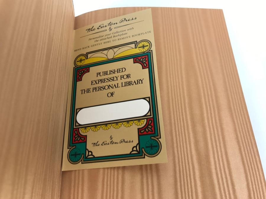 Easton Press Hardcover Book Uncle Tom's Cabin Or, Life Among The Lowly By Harriet Beecher Stowe [Photo 5]