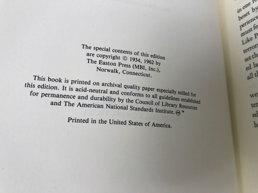 Easton Press Hardcover Book Frankenstein By Mary Shelley [Photo 7]