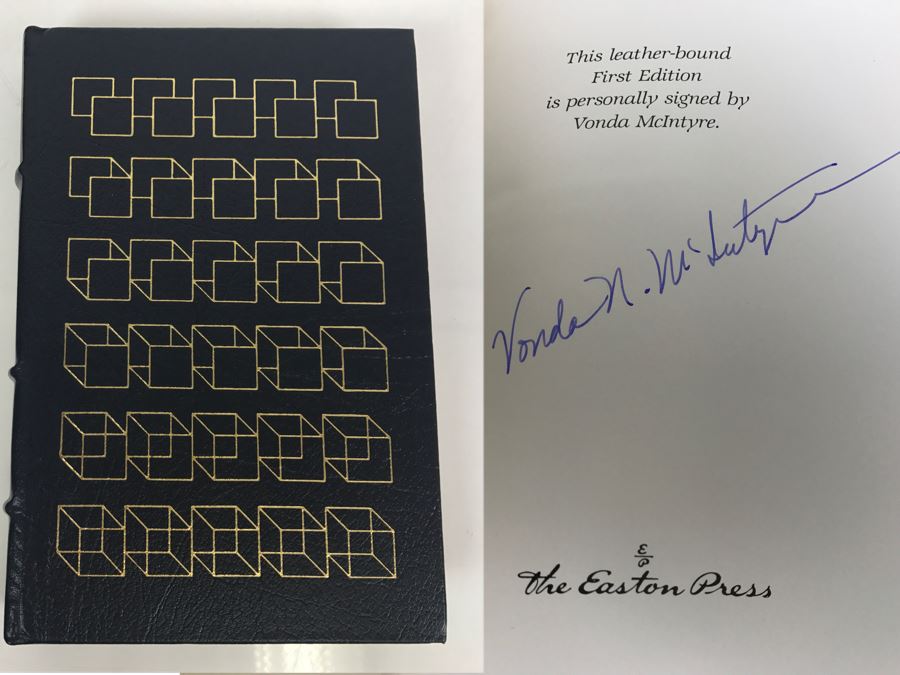 Signed First Edition Easton Press Hardcover Book Transition By Vonda N. McIntyre [Photo 1]