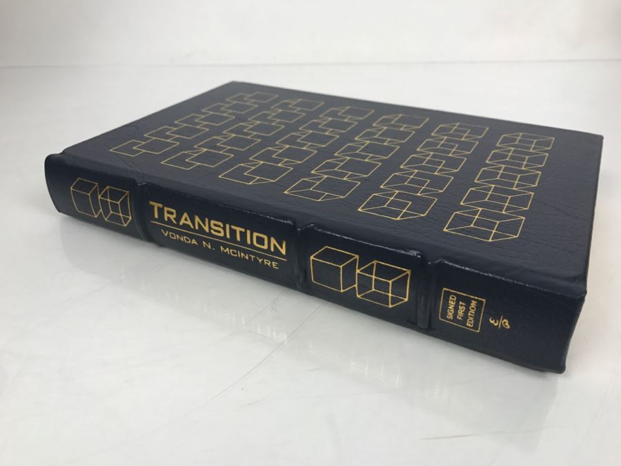 Signed First Edition Easton Press Hardcover Book Transition By Vonda N. McIntyre [Photo 3]