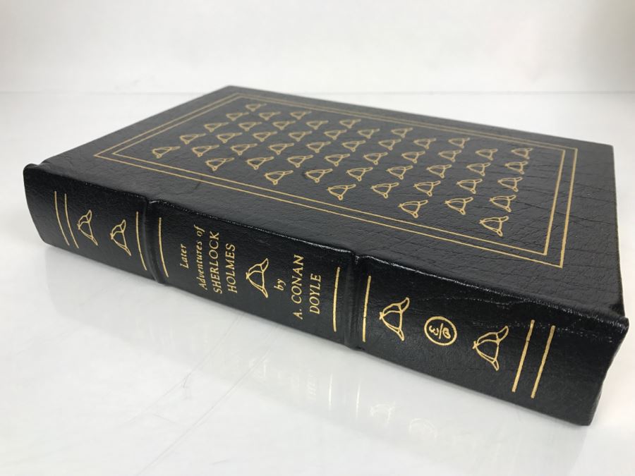 Easton Press Hardcover Book The Later Adventures Of Sherlock Holmes By Sir Arthur Conan Doyle [Photo 3]
