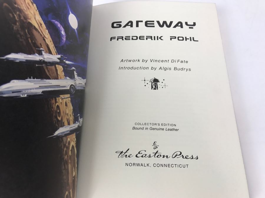 Signed Easton Press Hardcover Book Gateway By Frederik Pohl Masterpiece Of Science Fiction [Photo 9]