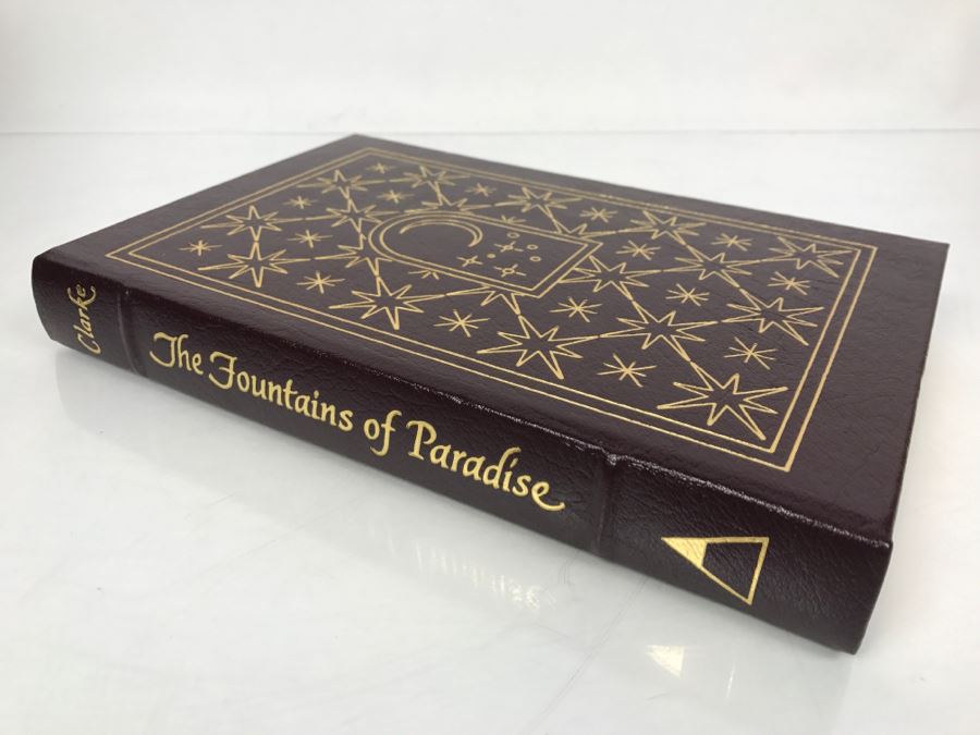Easton Press Hardcover Book The Fountains Of Paradise By Arthur C. Clarke Masterpiece Of Science Fiction [Photo 3]
