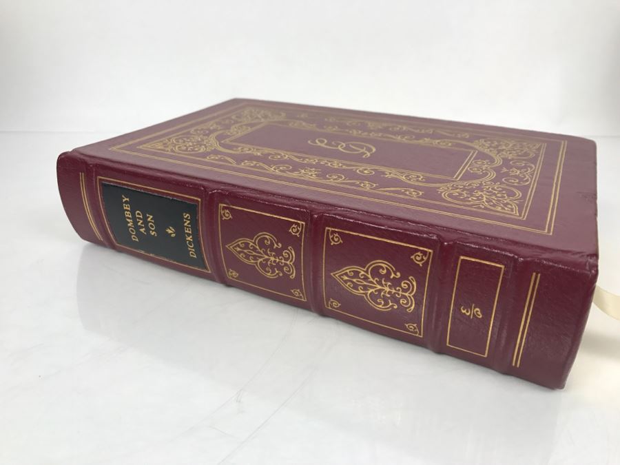 Easton Press Hardcover Book Dombey And Son By Charles Dickens [Photo 3]