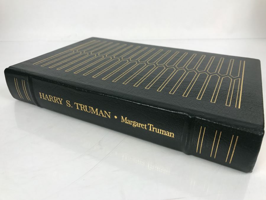 Easton Press Hardcover Book Harry S. Truman By Margaret Truman The Library Of The Presidents [Photo 3]