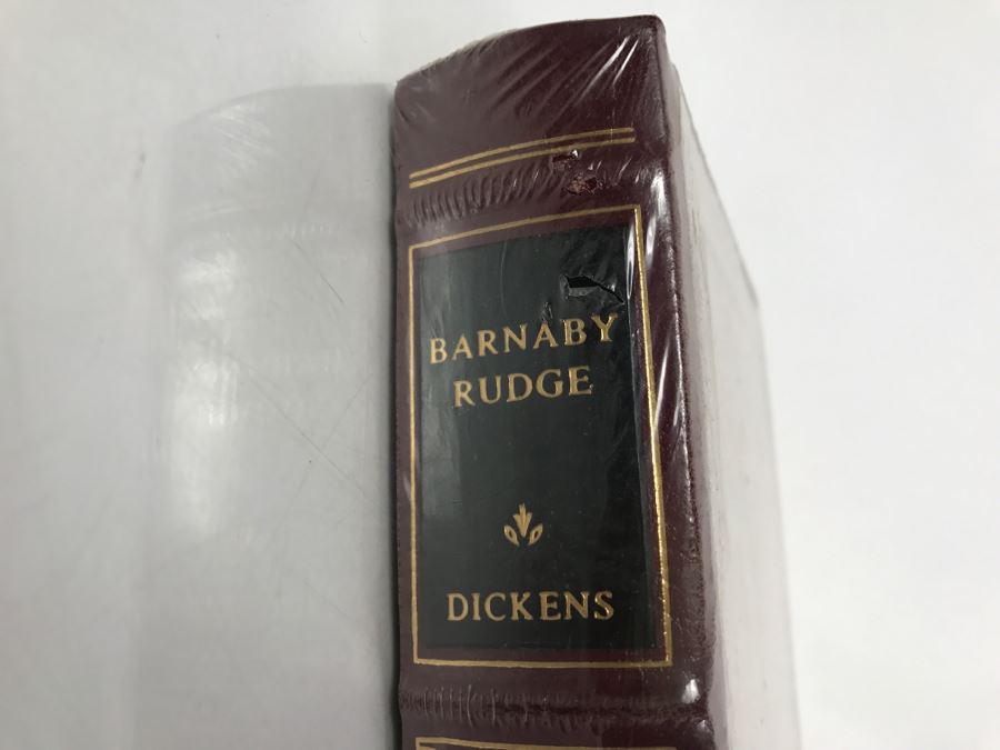 Sealed Easton Press Hardcover Book Barnaby Rudge By Charles Dickens [Photo 3]
