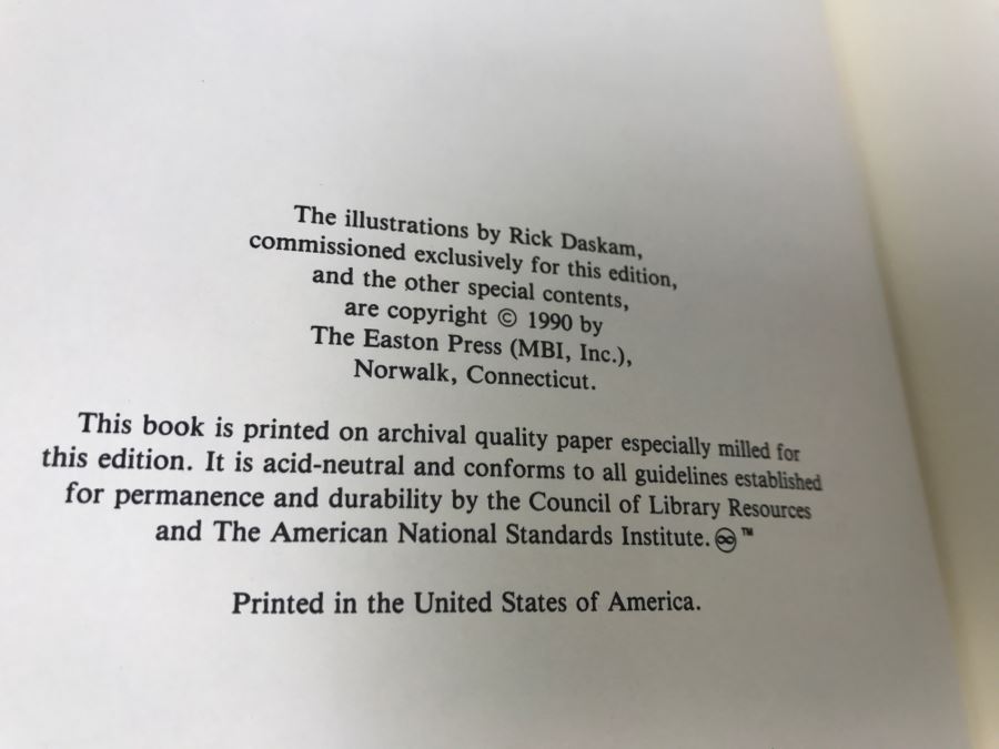 Easton Press Hardcover Book The Phantom Of The Opera By Gaston Leroux [Photo 6]