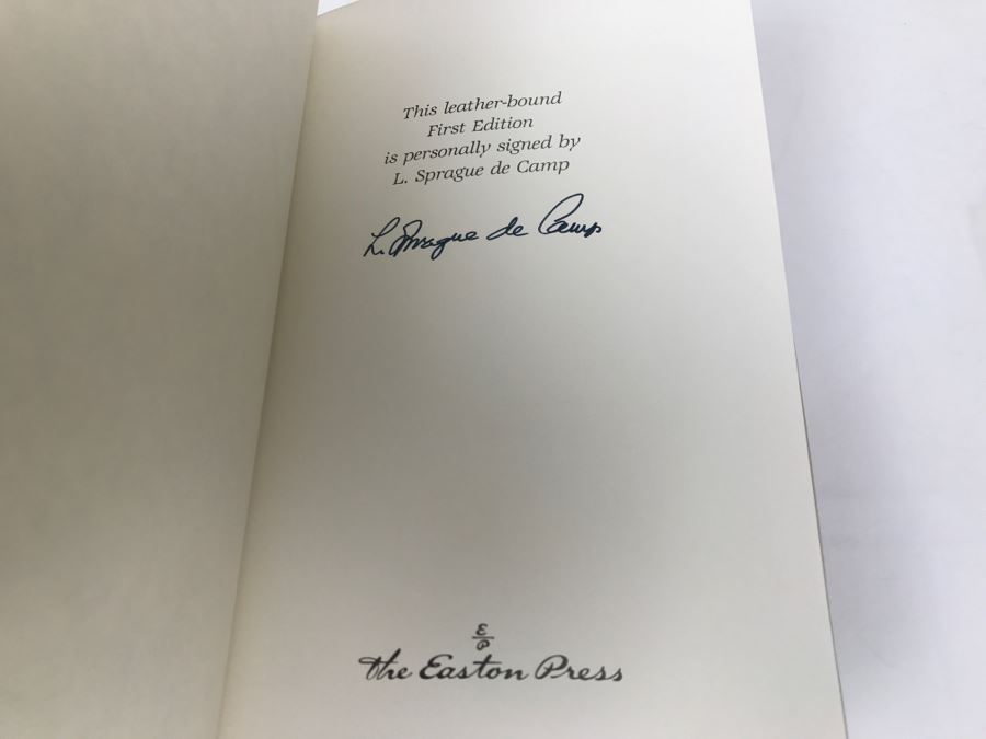 Signed First Edition Easton Press Hardcover Book The Honorable ...