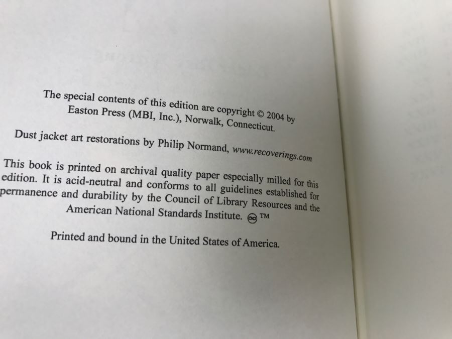 Easton Press Hardcover Book The Return Of Tarzan By Edgar Rice Burroughs [Photo 8]