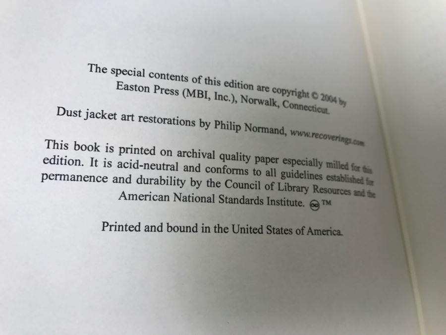 Easton Press Hardcover Book The Beasts Of Tarzan By Edgar Rice Burroughs [Photo 8]