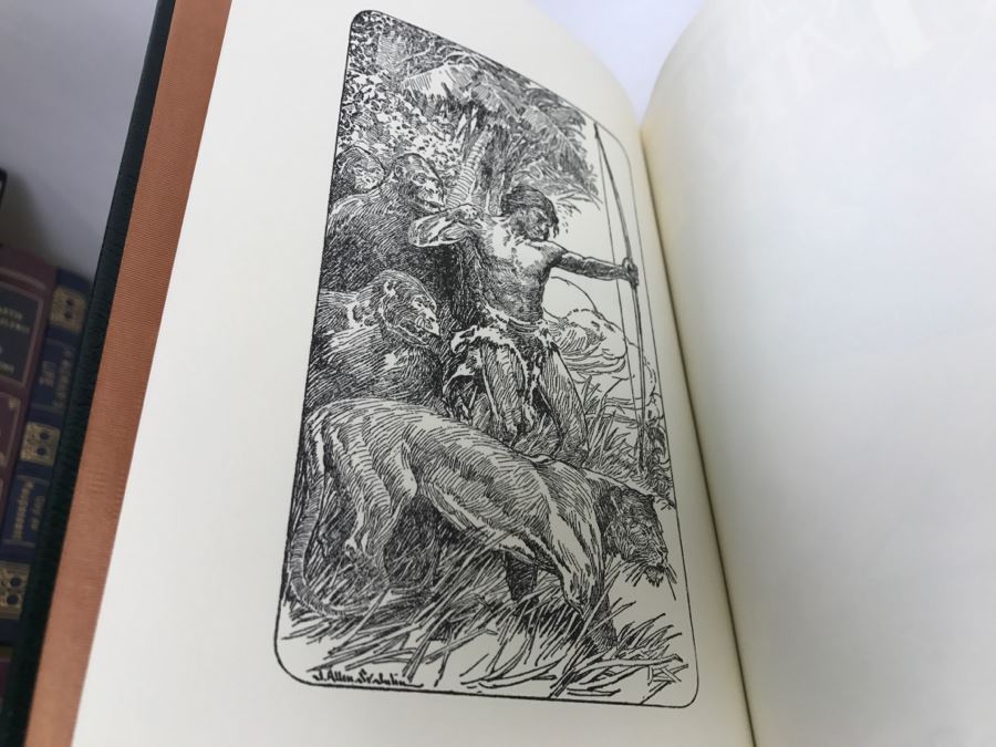 Easton Press Hardcover Book The Beasts Of Tarzan By Edgar Rice Burroughs [Photo 6]