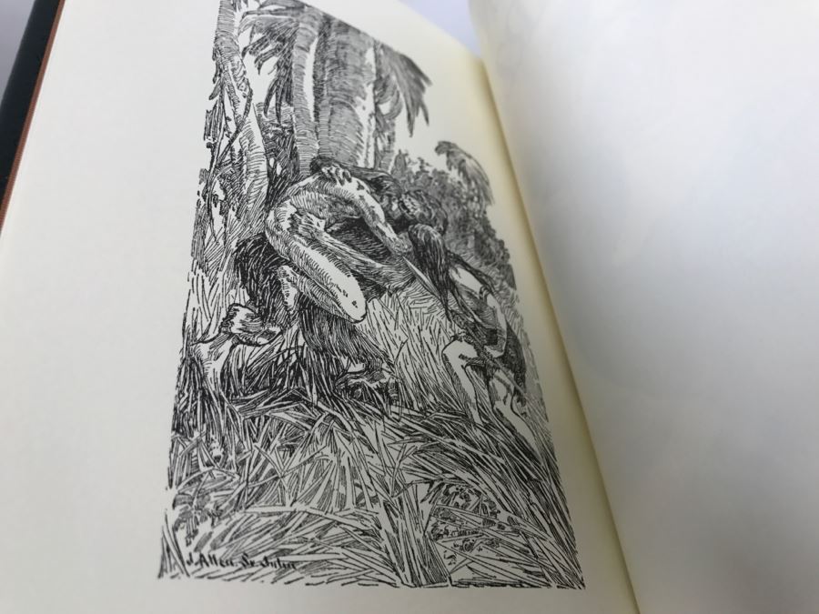 Easton Press Hardcover Book The Son Of Tarzan By Edgar Rice Burroughs [Photo 6]
