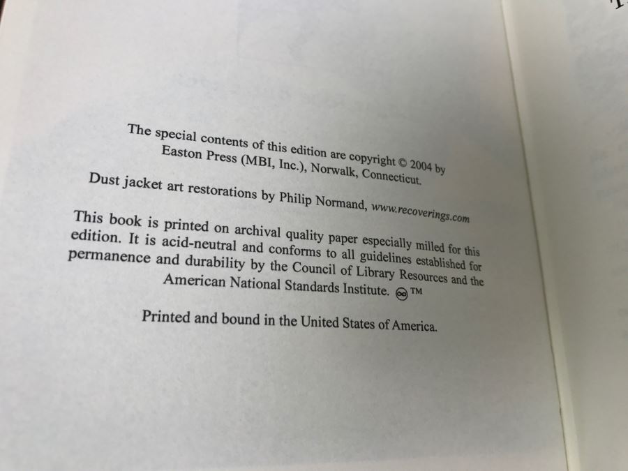 Easton Press Hardcover Book The Son Of Tarzan By Edgar Rice Burroughs [Photo 8]