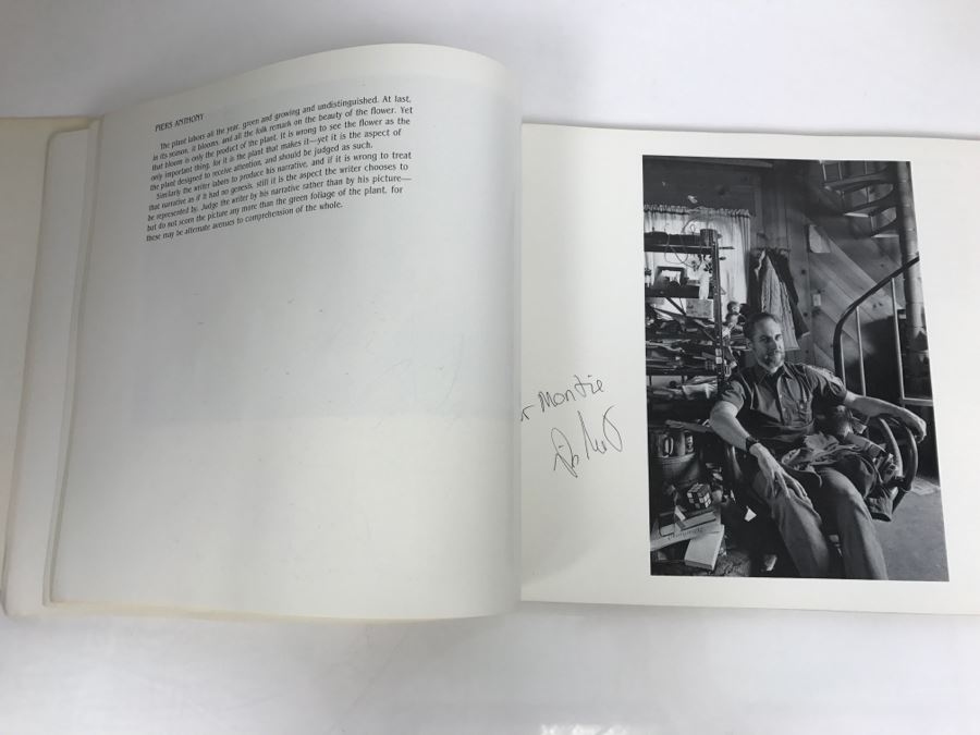 Signed First Bluejay Printing 1984 Book The Faces Of Science Fiction Photographs By Patti Perret (Signed By 34 Science Fiction Writers Including Ray Bradbury, Frederik Pohl, Poul Anderson, L. Sprague De Camp, Andre Norton, A.E. Van Vogt) See Description [Photo 21]