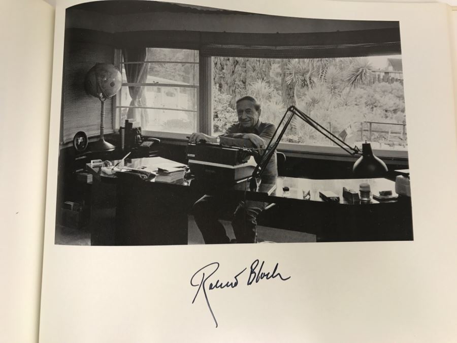 Signed First Bluejay Printing 1984 Book The Faces Of Science Fiction Photographs By Patti Perret (Signed By 34 Science Fiction Writers Including Ray Bradbury, Frederik Pohl, Poul Anderson, L. Sprague De Camp, Andre Norton, A.E. Van Vogt) See Description [Photo 61]