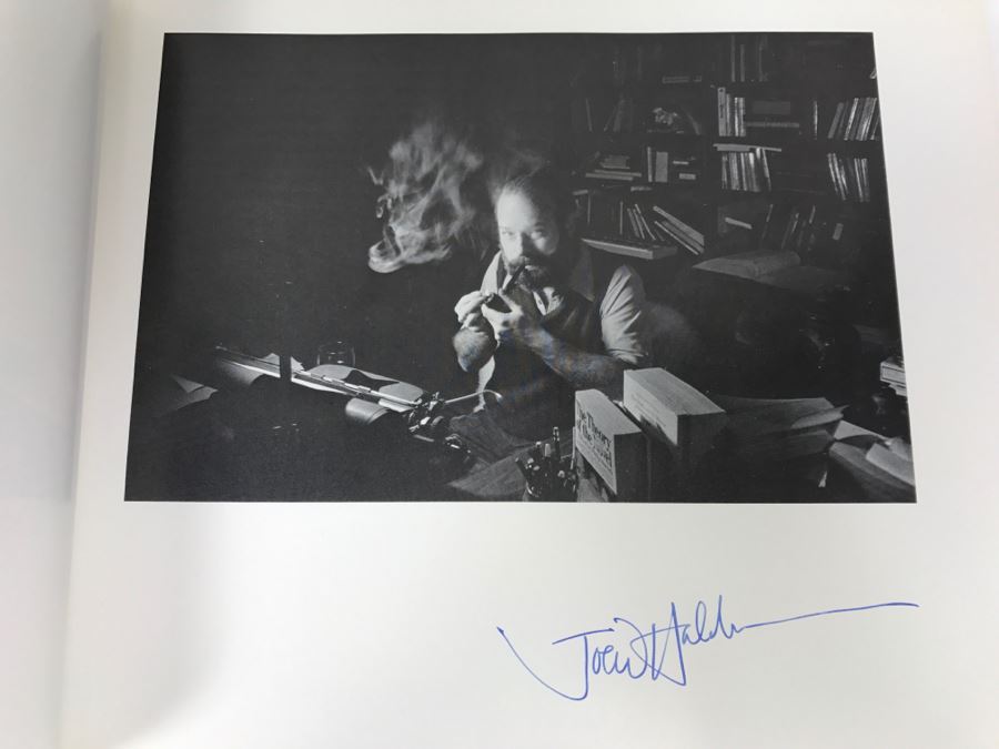 Signed First Bluejay Printing 1984 Book The Faces Of Science Fiction Photographs By Patti Perret (Signed By 34 Science Fiction Writers Including Ray Bradbury, Frederik Pohl, Poul Anderson, L. Sprague De Camp, Andre Norton, A.E. Van Vogt) See Description [Photo 20]