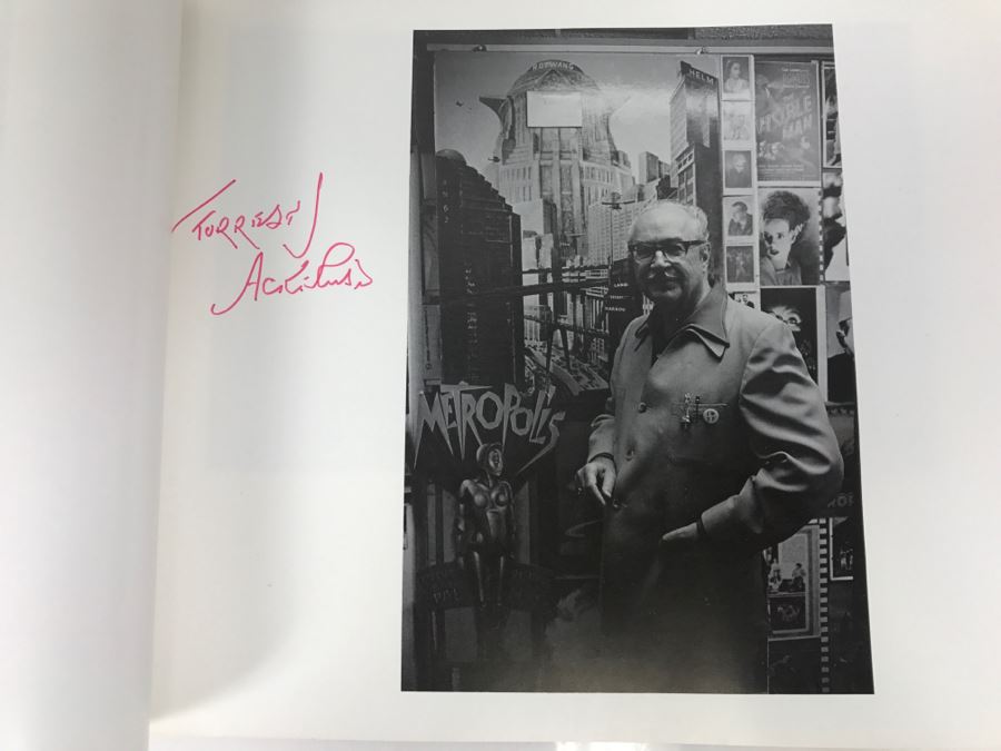 Signed First Bluejay Printing 1984 Book The Faces Of Science Fiction Photographs By Patti Perret (Signed By 34 Science Fiction Writers Including Ray Bradbury, Frederik Pohl, Poul Anderson, L. Sprague De Camp, Andre Norton, A.E. Van Vogt) See Description [Photo 26]