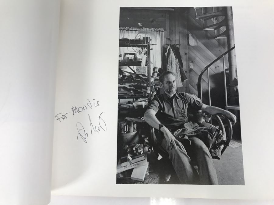 Signed First Bluejay Printing 1984 Book The Faces Of Science Fiction Photographs By Patti Perret (Signed By 34 Science Fiction Writers Including Ray Bradbury, Frederik Pohl, Poul Anderson, L. Sprague De Camp, Andre Norton, A.E. Van Vogt) See Description [Photo 22]