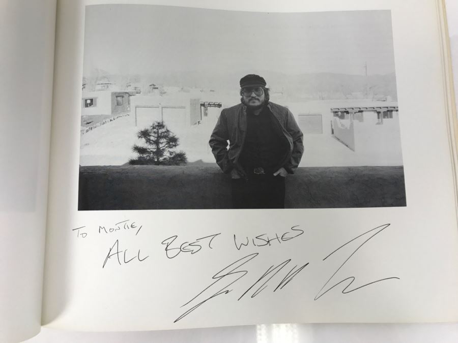 Signed First Bluejay Printing 1984 Book The Faces Of Science Fiction Photographs By Patti Perret (Signed By 34 Science Fiction Writers Including Ray Bradbury, Frederik Pohl, Poul Anderson, L. Sprague De Camp, Andre Norton, A.E. Van Vogt) See Description [Photo 53]