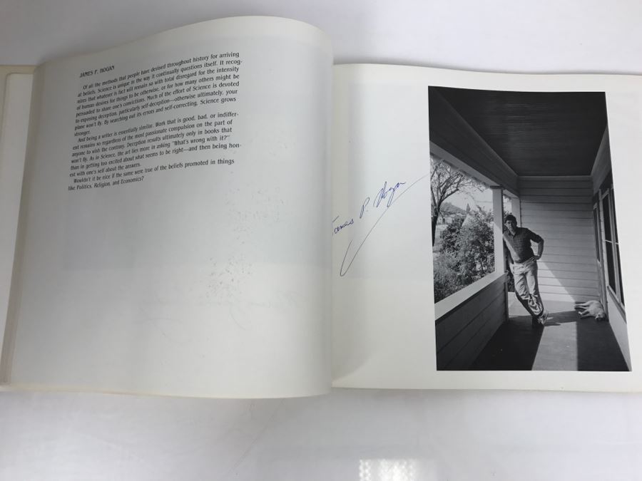 Signed First Bluejay Printing 1984 Book The Faces Of Science Fiction ...