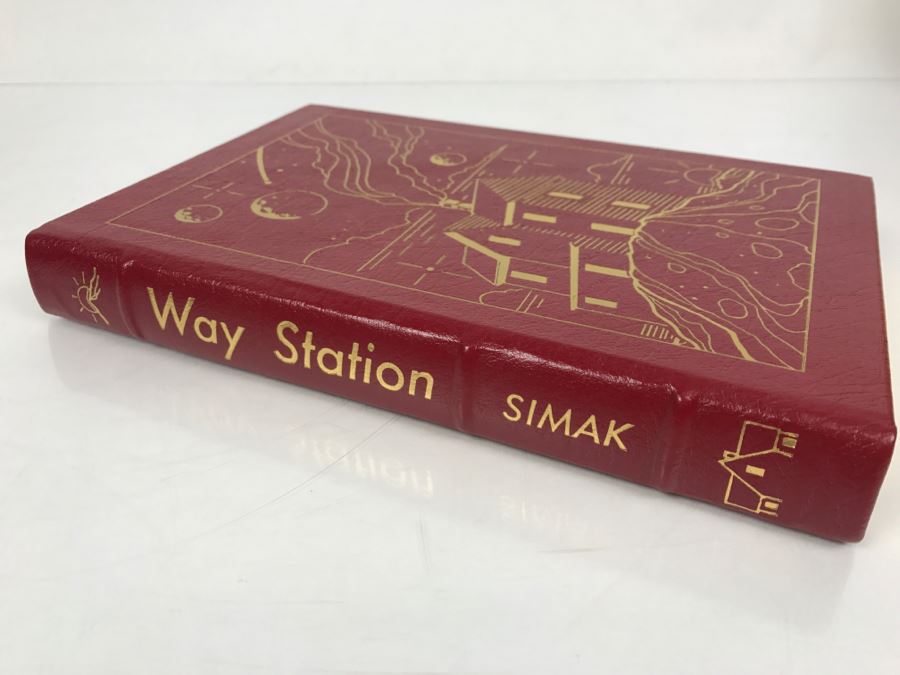 Easton Press Hardcover Book Way Station By Clifford D. Simak [Photo 3]