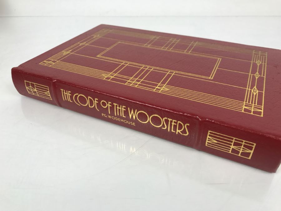 Easton Press Hardcover Book The Code Of The Woosters By P.G. Wodehouse  [Photo 3]