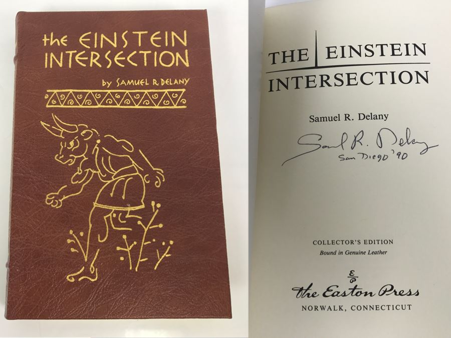 Signed Easton Press Hardcover Book The Einstein Intersection By Samuel R. Delany Masterpiece Of Science Fiction [Photo 1]