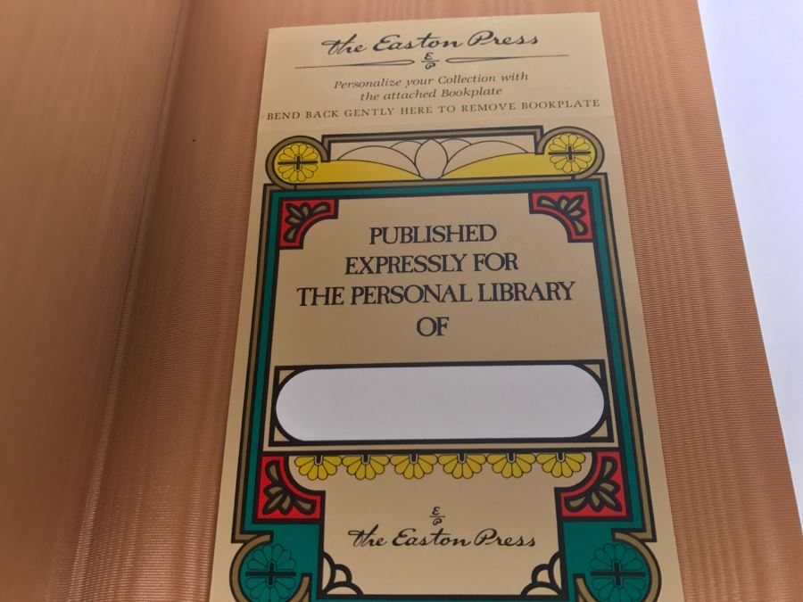 Easton Press Hardcover Book Adventures Of Huckleberry Finn Tom Sawyer's Companion By Mark Twain [Photo 5]