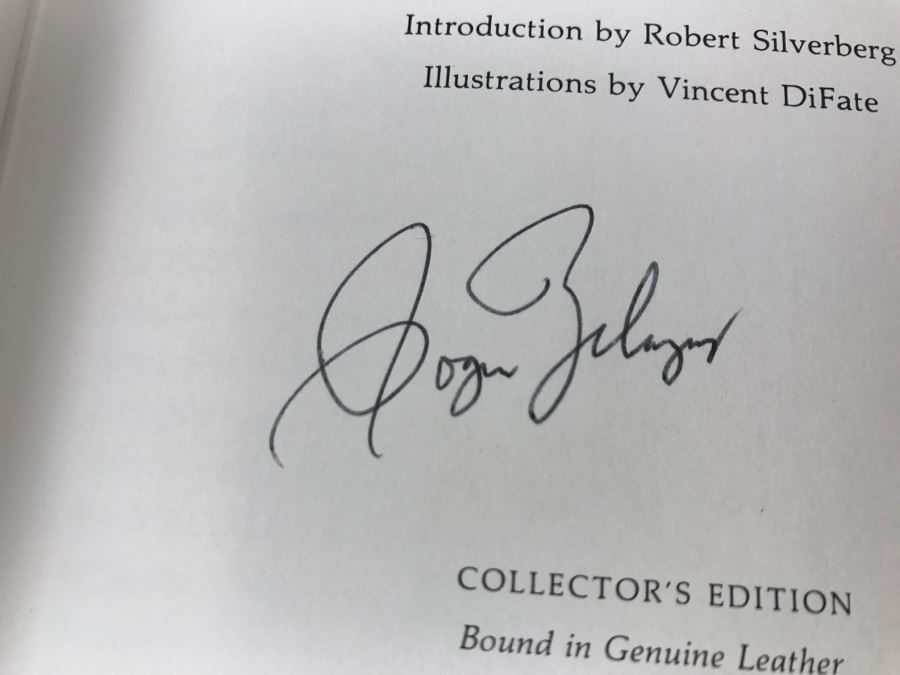Signed Easton Press Hardcover Book This Immortal By Roger Zelazny Masterpiece Of Science Fiction [Photo 8]