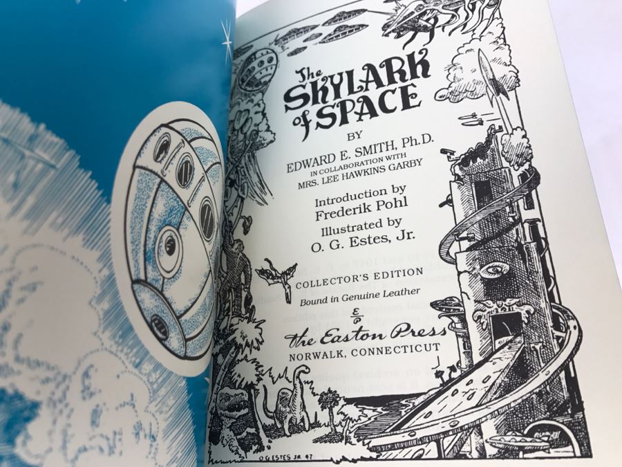 Easton Press Hardcover Book The Skylark Of Space By Edward E. Smith, PhD [Photo 6]