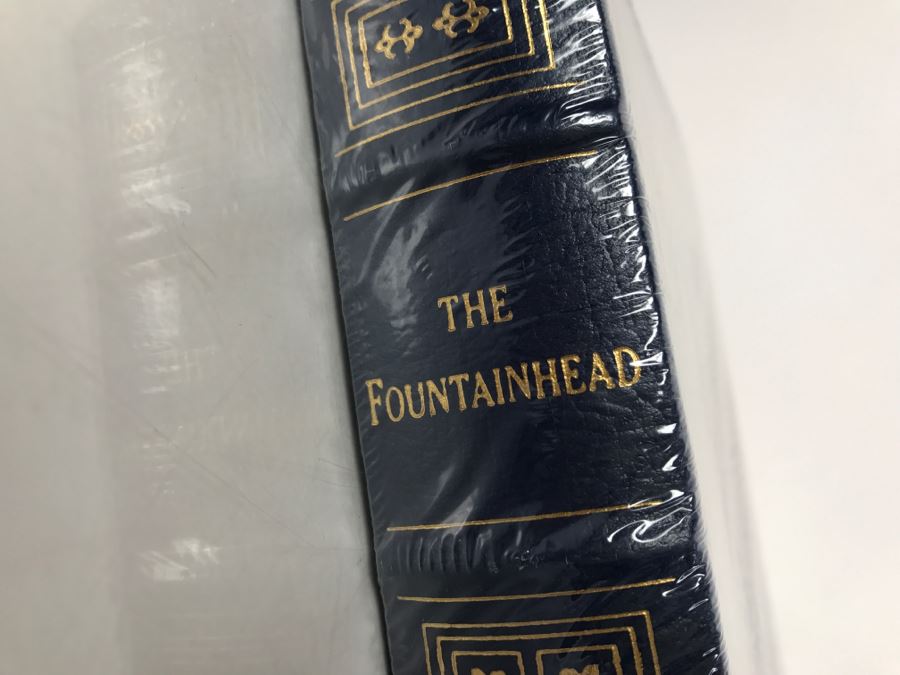 Sealed Easton Press Hardcover Book The Fountainhead By Ayn Rand [Photo 3]