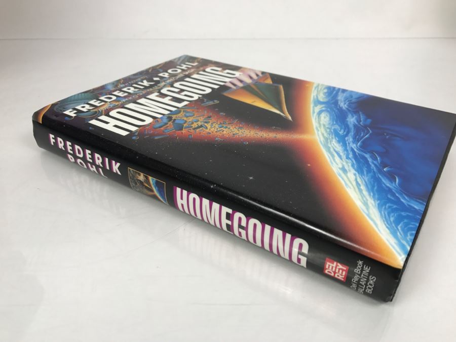 Signed First Edition 1989 Hardcover Book Homegoing By Frederik Pohl [Photo 3]