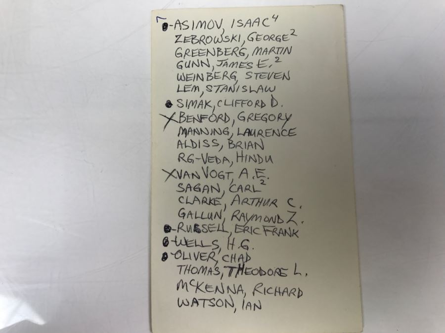 Signed First Edition Hardcover Book Creations Signed By Gregory Benford And A.E. Van Vogt [Photo 5]