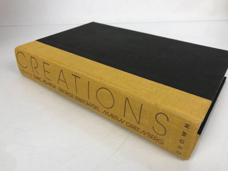 Signed First Edition Hardcover Book Creations Signed By Gregory Benford And A.E. Van Vogt [Photo 6]