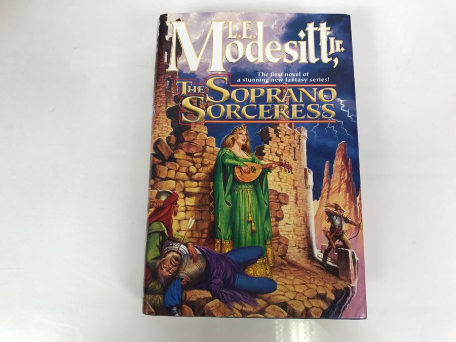 Signed First Edition 1997 Hardcover Book The Soprano Sorceress By L.E. Modesitt, Jr. [Photo 2]