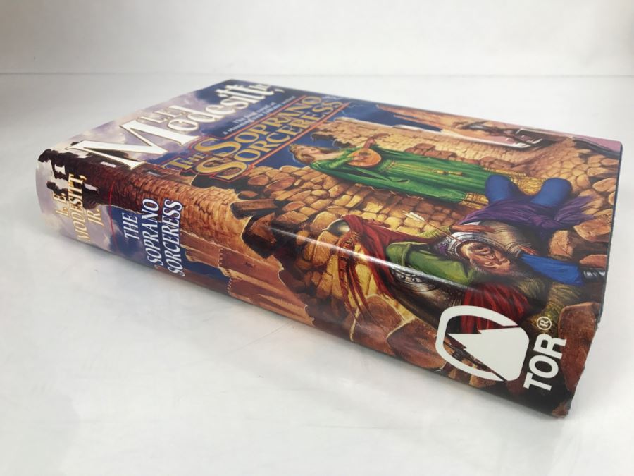 Signed First Edition 1997 Hardcover Book The Soprano Sorceress By L.E. Modesitt, Jr. [Photo 3]