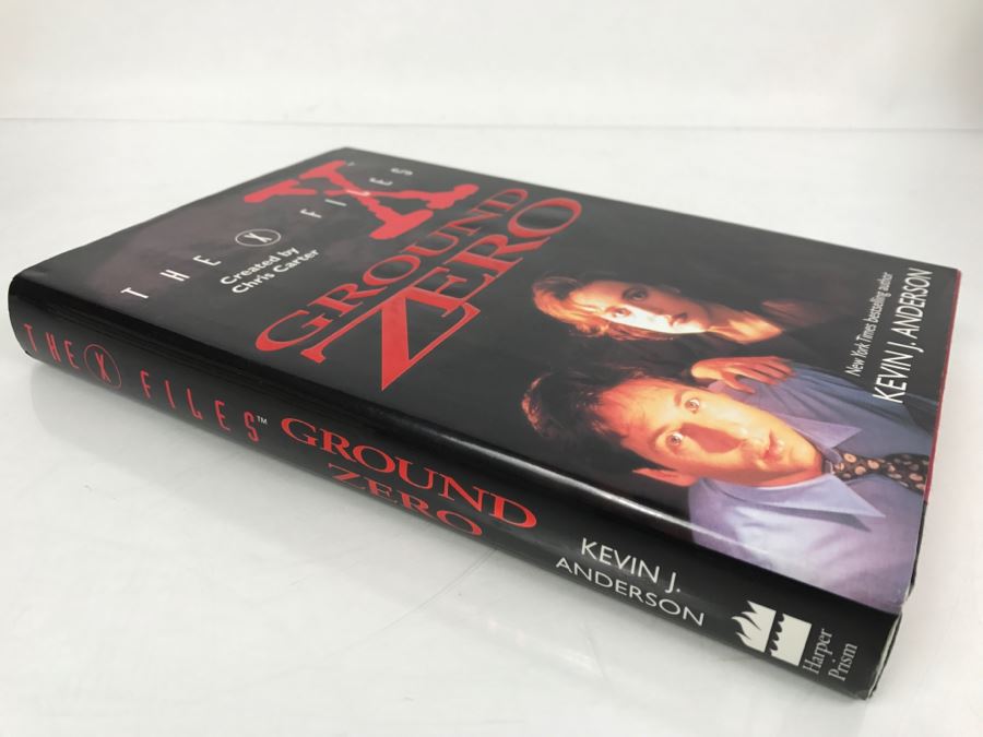 Signed First Printing The X Files Ground Zero By Kevin J. Anderson [Photo 3]