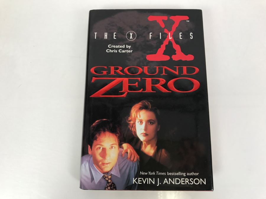 Signed First Printing The X Files Ground Zero By Kevin J. Anderson [Photo 2]