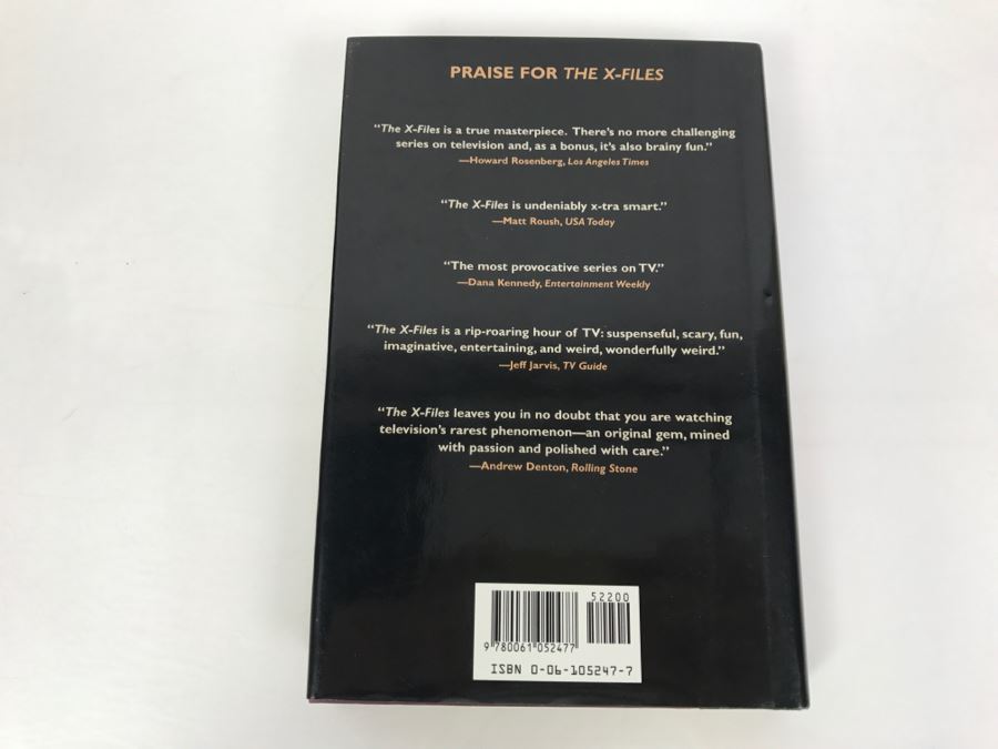 Signed First Printing 1996 Hardcover Book The X-Files Ruins By Kevin J. Anderson [Photo 4]