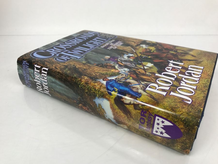 Signed First Edition Book Crossroads Of Twilight By Robert Jordan [Photo 3]