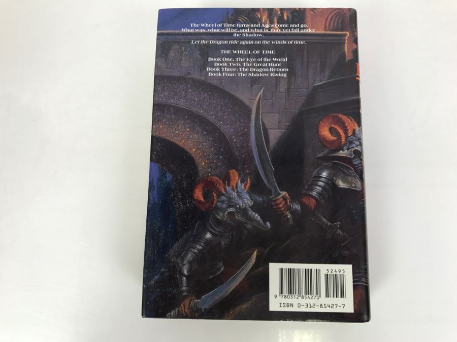Signed First Trade Edition The Fires Of Heaven By Robert Jordan [Photo 4]