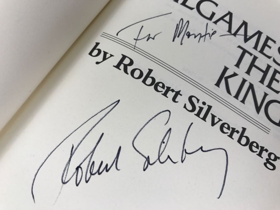 Signed First Edition Hardcover Book Gilgamesh The King By Robert Silverberg [Photo 7]